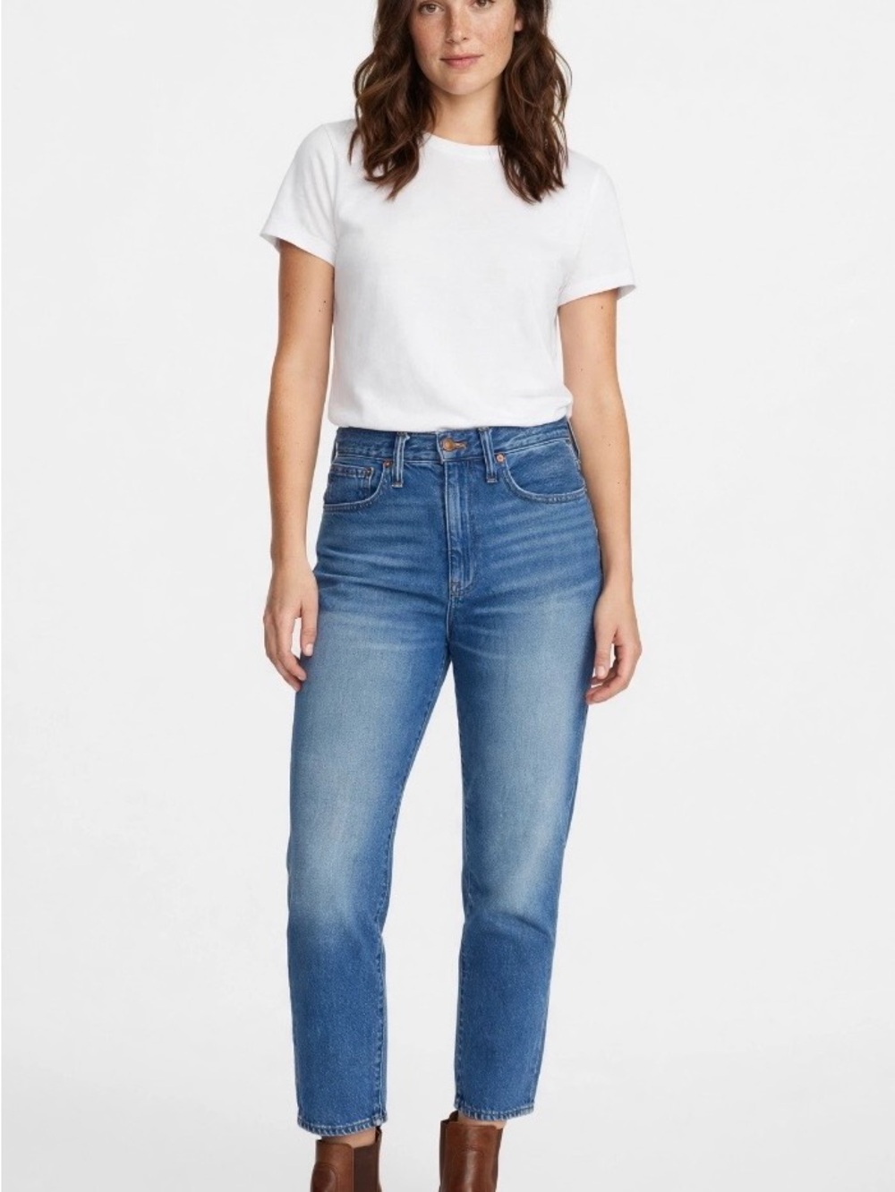 Madewell The Momjean - Size 28